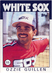 1986 Topps Baseball Cards      254     Ozzie Guillen RC
